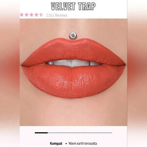 Jeffree Star, Velvet Trap Lipstick, Shade: Kumquat